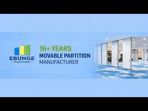 Movable Partition Wall Manufacturer | Operable Wall Systems | Ebunge Partition