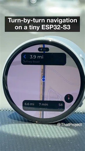 Turn-by-Turn Navigation on a Tiny ESP32 — Fully Offline