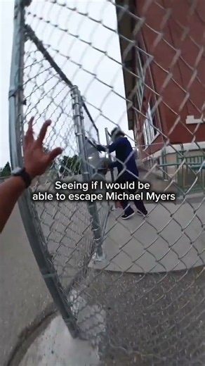 Escape from Michael Myers #pov #reel #escape