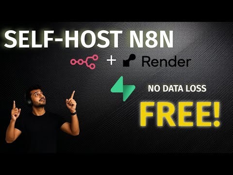 🔥 The EASIEST Way to Host n8n for FREE — No Coding Needed!