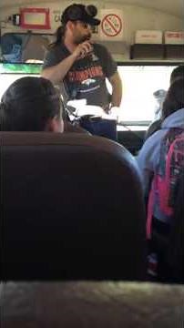 Kid jumps out of bus window