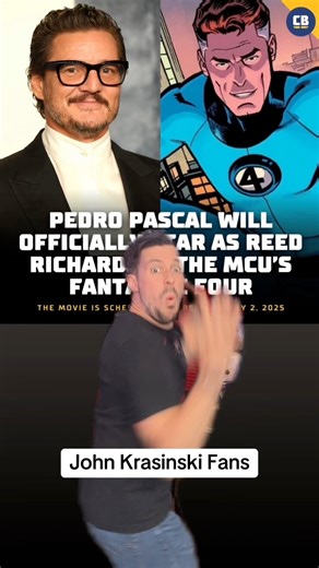 BREAKING: Pedro Pascal has officially been cast as Reed Richards in the MCU’s Fantastic Four 💙🔥 #pedropascal #mcu | Ethan Trace
