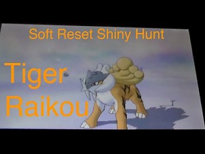 Omega Ruby Shiny Raikou Soft Reset