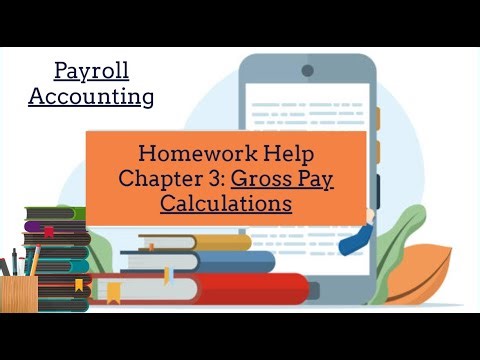 Chapter 3 Payroll accounting homework help: Gross Pay Calculations