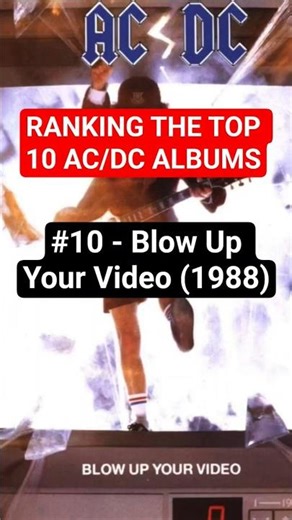 Top 10 AC/DC Albums Ranked #top10 #acdc #ranked #ranking #classicrock #rock #shorts #shortsfeed