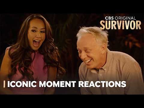 Survivor 50 Cast & Host Jeff Probst React to Iconic Survivor Moments