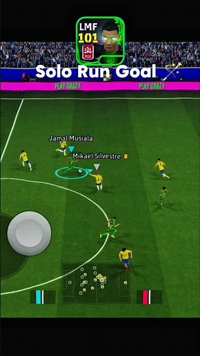 Jamal Musiala insane solo run goal 🥶⚡WAIT FOR THE END 📈 Magic dribble & perfect finish 🎯🔥 #efootball