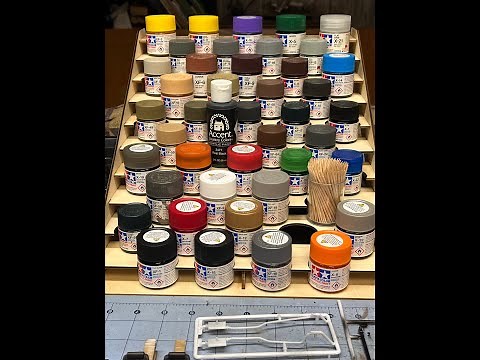 Tamiya 23ml paint bottle rack