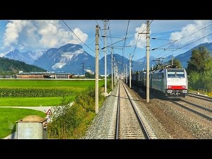 Führerstandsmitfahrt mit Taurus 1216 und RoLa vom Brenner nach Wörgl - Teil 3