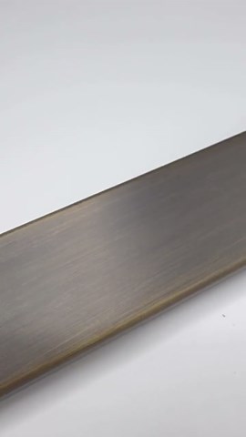 Solid Brass Finger Cabinet Pull: Modern Minimalist Drawer Handle. Edge Pull - Etsy