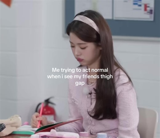 Navigating Body Image and Thigh Gaps: A Relatable Moment