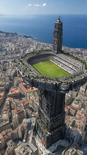 322K views · 2.5K reactions | What team do you want to see play here? sky stadium skyscraper design ⚽ | Hypora UltraWorks | Facebook