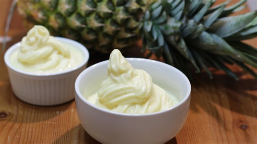 Disney Parks Dole Whip recipe | Homemade Disneyland pineapple Dole Whip