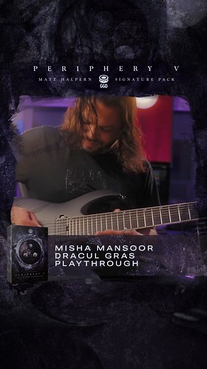 Periphery on Instagram: "Watch @mishaperiphery’s playthrough of a section from “Dracul Gras” that showcases the new P5 drum library from @getgooddrums! The P5 drum library is available now for a $75 intro price at getgooddrums.com - grab it up!"