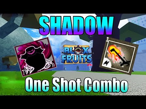 [Blox Fruit] Shadow + Death Step One Shot Combo || Bounty Hunting