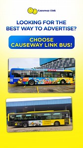 Looking to Advertise Your Product? Let Our Buses Do the Talking! Turn our buses into moving billboards! Choose a full wrap for 360° impact 🌟, side panels to catch eyes on the street 👀, or back panels for trailing traffic 🚗💨 Your brand, on the move start today! for more information check out https://www.causewaylink.com.my/products-and-services/bus-advertising/ | Causeway Link