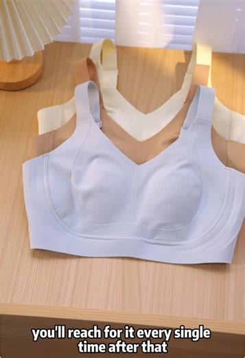 Wireless, seamless & strong support! Lifts, slims side boob—comfy breathable all day for full coverage lovers! ✨#FullCoverageBra #NoWireLingerie #SleekSupport #ComfyUnderwear #Side-Boob-Reducing-Bra #bras #tiktokshop