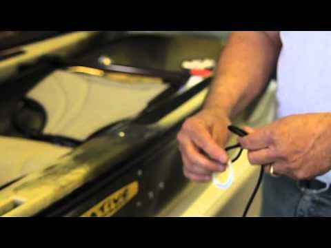 Native TV: Installing an anchor trolley and bungee system on a fishing kayak