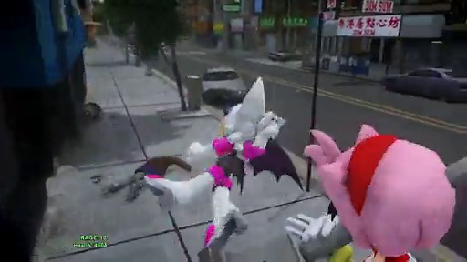 Amy Rose VS Rouge the Bat