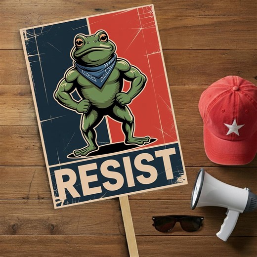 Resist Protest Sign, 18x24 Printable Digital Download - Etsy