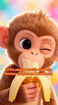 Happy Monkey Banana Song For Kids 🐵🍌