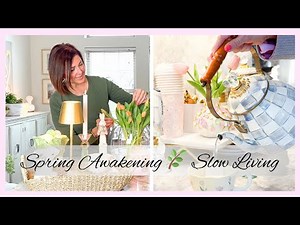 🌸 Spring Awakening | Embracing a More Intentional Life 🌿 | Slow Living & Cozy Days