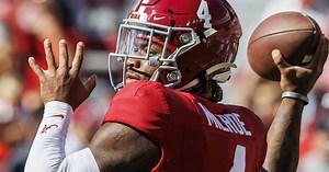 AJ McCarron highlights similar stats of Jalen Milroe and Payton Thorne before Iron Bowl