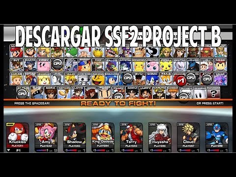Descargar ssf2 project b patch9 version mas reciente (link mediafire)