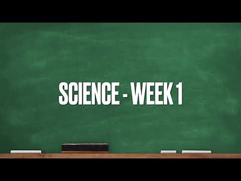 CC Cycle 1 Week 1 Science