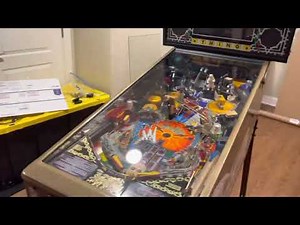 Addams Family GOLD Pinball Mint condition overview Bally Machine 1994