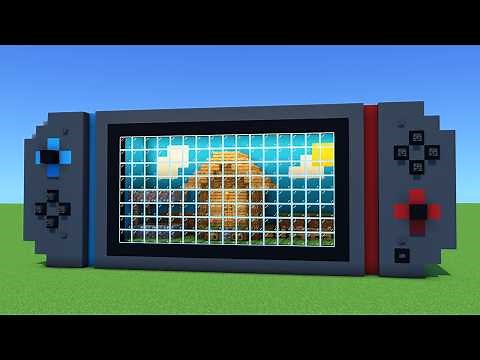 How to Build a Nintendo Switch 2 House in Minecraft!