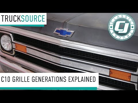 HOW TO Identify the year of a CHEVY C10! 🧐 / 67-72 #Chevy C10 Grille Differences