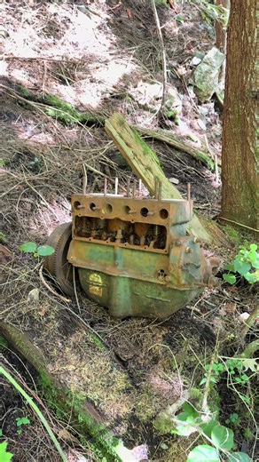 Aerial Tram Motor and Trolley Wheels Found at Abandoned Mine