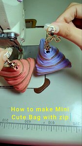 How to make a Mini Cute Bag with Zip-DIY Tutorial #howto #easytolearn #Craft #lovewhatyoudo #lovecrafting #handcraft #Handmade #howtomake #crafting #reelsfypシ #bags #sewinghacks #tailor #tutorial #sewing #crafts #trending #selfimprovementdaily #diyhome #allgirlsthings #diycrafts #diyideas #dıy #bagwithzip #minibag #cutebags | All Girls' Things