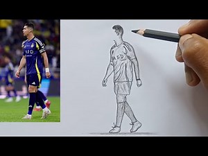 How to Draw Cristiano Ronaldo Like a Pro – Easy & Realistic Sketch