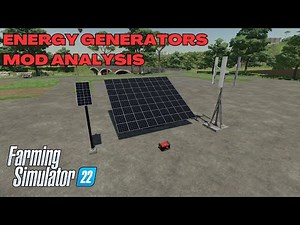 ENERGY GENERATORS | MOD ANALYSIS | FARMING SIMULATOR 22