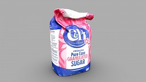 Sugar Bag scan LOWPOLY - Download Free 3D model by EFX (@evan4129)