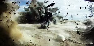 Screaming 155mm Artillery Shrapnel