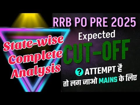 RRB PO Prelims Exam Analysis 2025 🔥 Expected Cut-Off | Safe Attempts 🎯 2025 Cut-Off Prediction