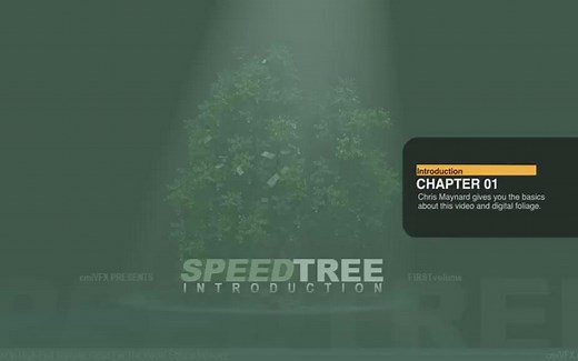 SpeedTree树木制作入门教程（中字）