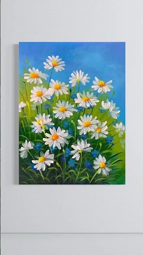 DIY - Easy Wildflower Painting for Beginners