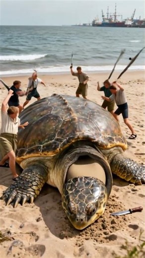 Crazy! Farmer Hits Turtle's Belly, Actually Pulls a Live Mouse Out of It—Everyone Is Stunned!