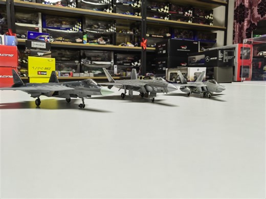 【飞机模型】1比72 中美俄 TOP 3战斗机 大比拼（第4集）