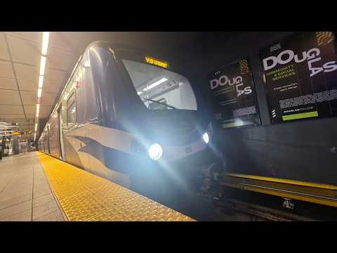 Vancouver B.C Skytrain Timelapse | Canada Line YVR-Waterfront | S25 Ultra