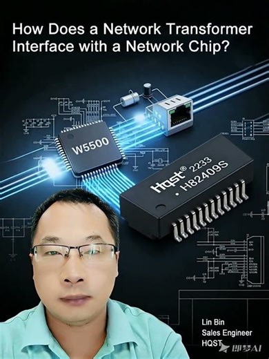 How does a network transformer "adapt" to a network chip? #network #5g