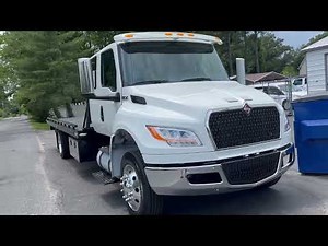 2023 International Extended Cab MV New Body Cummins Diesel Rollback Wrecker/Tow Truck