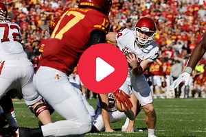 Oklahoma Kicker Pulls Off Incredible Fake Field Goal Touchdown Run