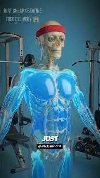 What happens if you take creatine every day? #viral #workout #creatine #protein