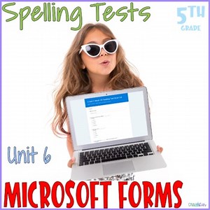 Wonders 5th Grade Spelling Tests Microsoft Forms