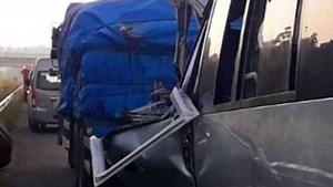 Bus with Russian tourists collides on expressway, driver killed